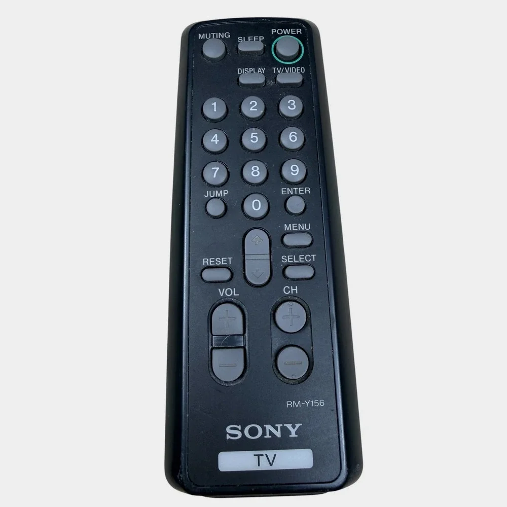 Sony RM-Y156 TV Remote Control Black OEM Replacement Controller